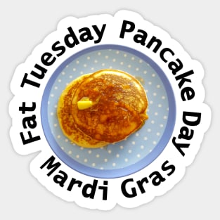 Pancakes for Pancake Day Sticker